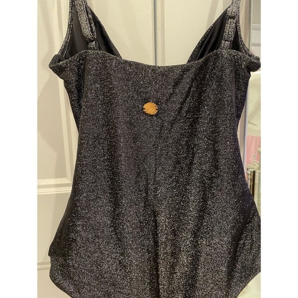 NWOT DIXXON WOMEN'S SUPREME ONE PIECE SWIMSUIT - SILVER SPARKLE, size XS - Picture 11 of 13
